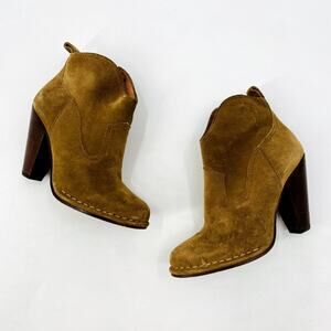 Frye Suede Heeled booties